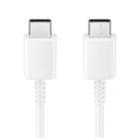 Samsung Cable USB tipo C a tipo C EP-DA705 Blanco 1m